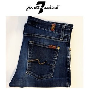 7FAM Jimmie Bootcut Jeans Size 28